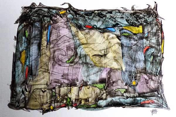 Encre de chine de Patrick Letor &agrave; La Frette sur Seine 95