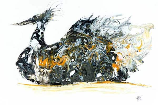 Peinture fluide de Patrick Letor &agrave; La Frette sur Seine 95